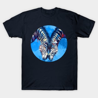 Friendship - Zebra Portraits T-Shirt